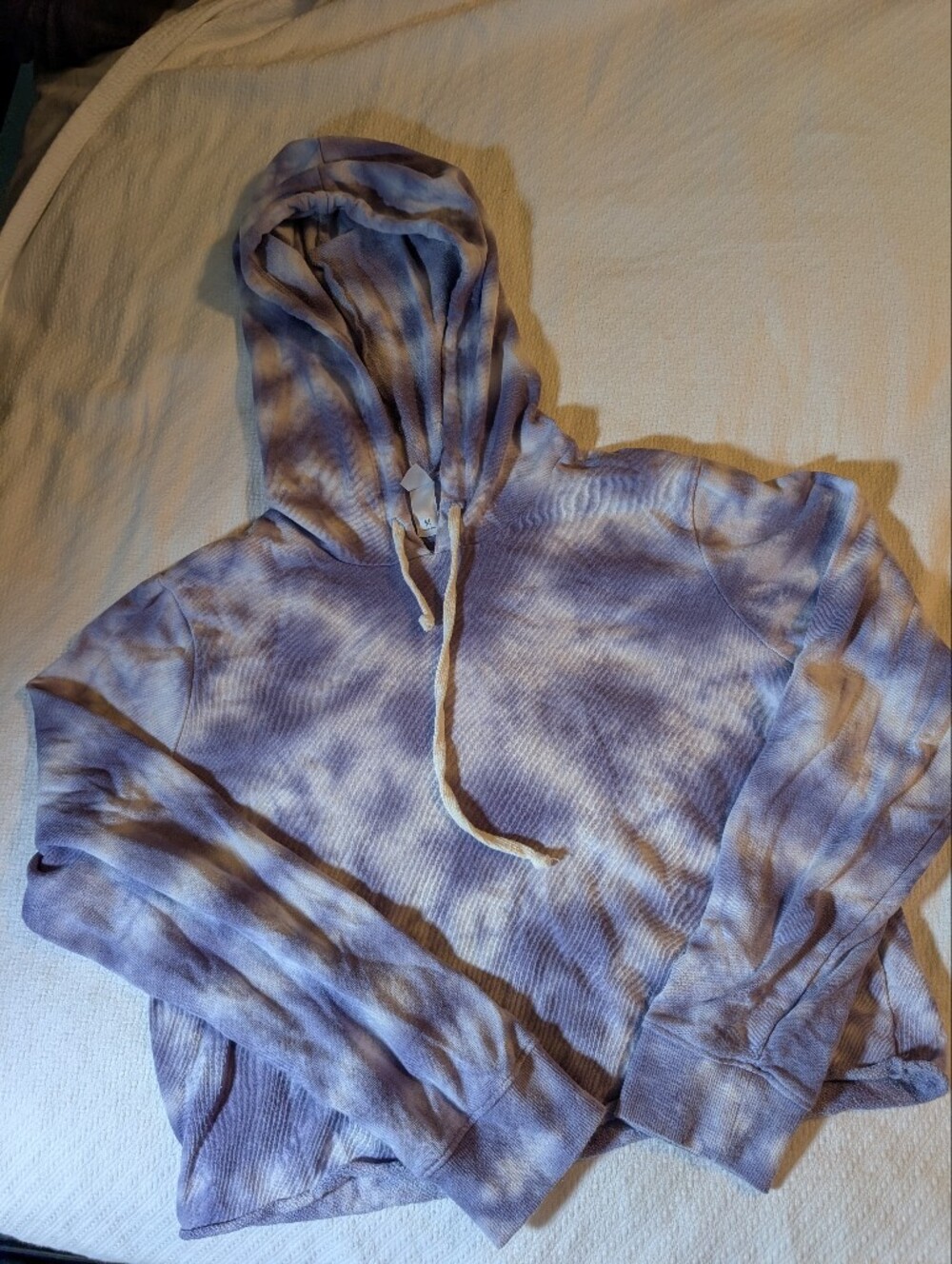Alternative Lavender Tie-Dye Pullover Hoodie